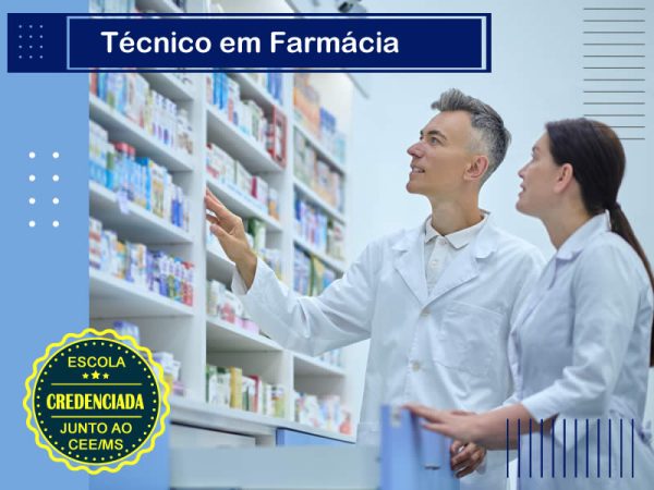 Técnico em Farmácia – EAD com momentos presenciais